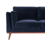 Mickey 2 seat Sofa Midnight Blue