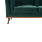 Mickey 2 seat Sofa Emerald Green