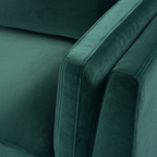 Mickey 2 seat Sofa Emerald Green