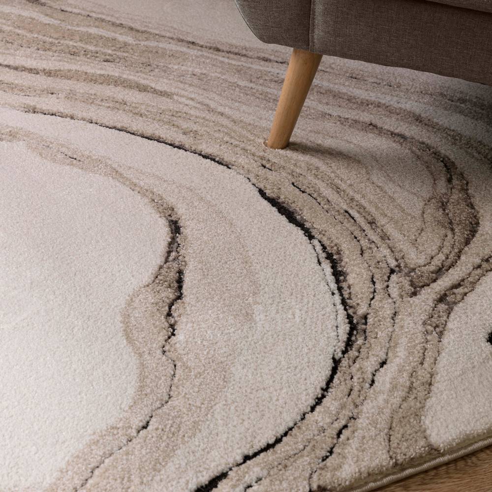 Mirage 120x170cm Quartz Biege Rug