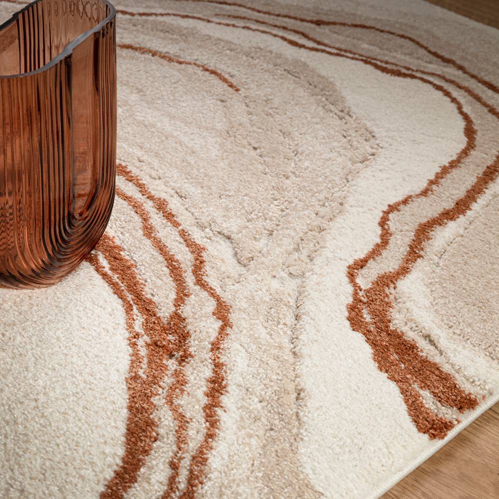 Mirage 200x290cm Quartz Terra Rug
