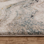 Mirage 120x170cm Wave Blue Rug