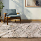 Mirage 200x290cm Wave Blue Rug