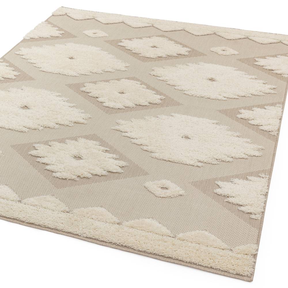 Monty 160x230cm MN02 Natural/Cream Tribal Rug