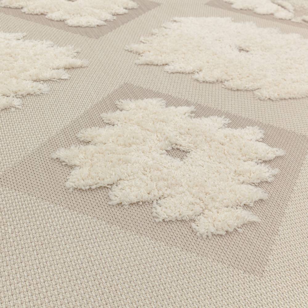 Monty 080x150cm MN02 Natural/Cream Tribal Rug
