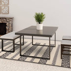 Monty 120x170cm MN03 Black/Cream Stripe Rug
