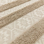 Monty 120x170cm MN04 Natural/Cream Stripe Rug