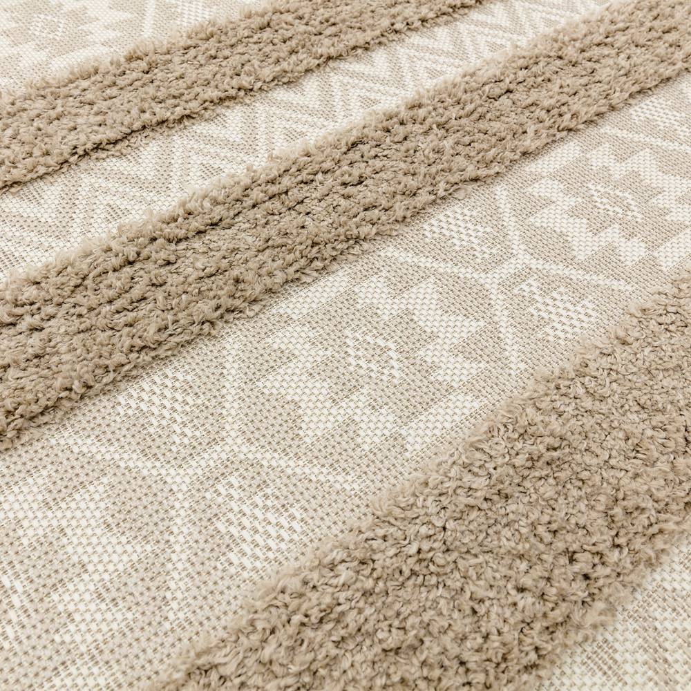 Monty 080x150cm MN04 Natural/Cream Stripe Rug