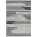 Monty 160x230cm MN05 Black/Grey Geometric Rug