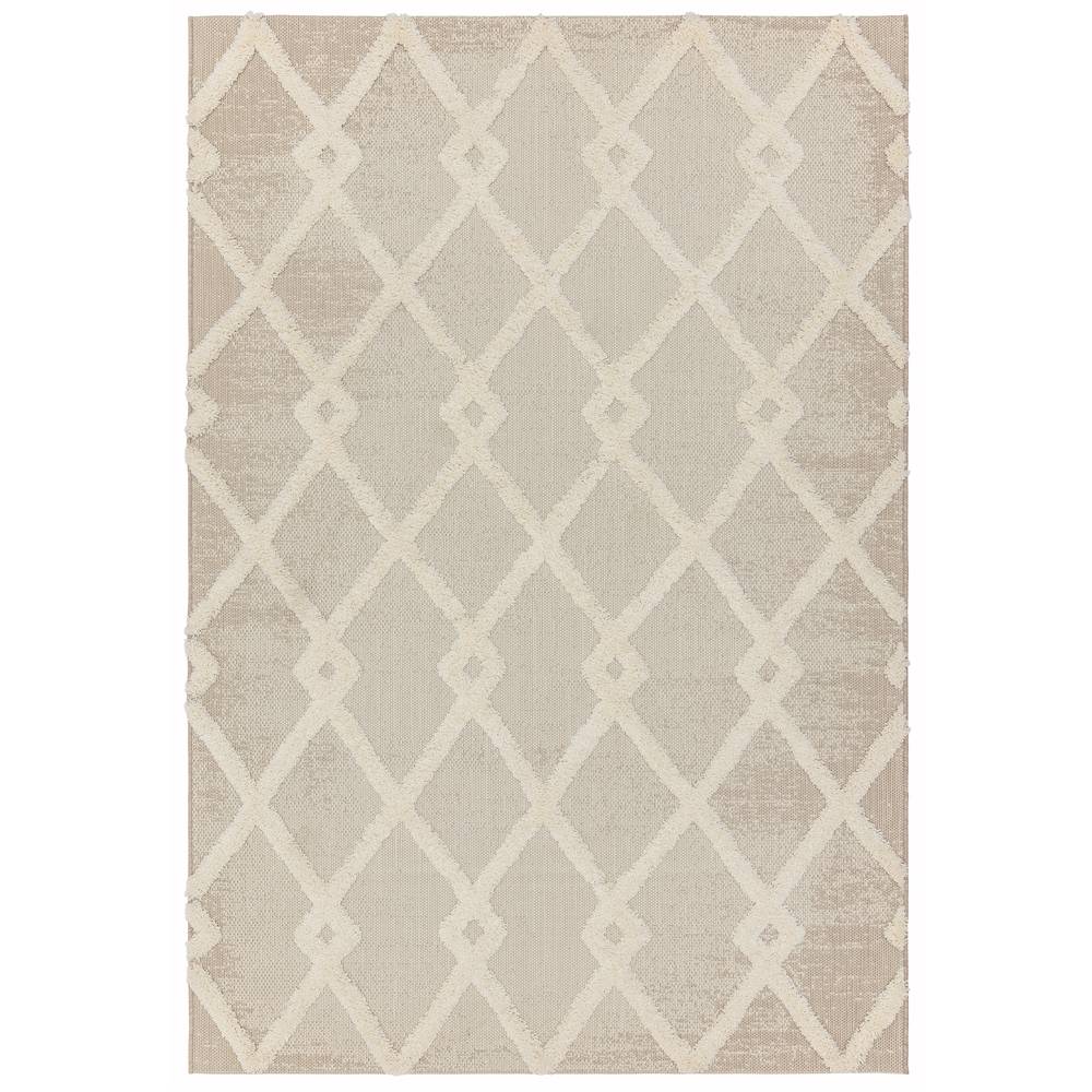 Monty 120x170cm MN07 Beige/Cream Diamond Rug