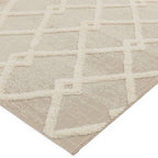 Monty 160x230cm MN07 Beige/Cream Diamond Rug