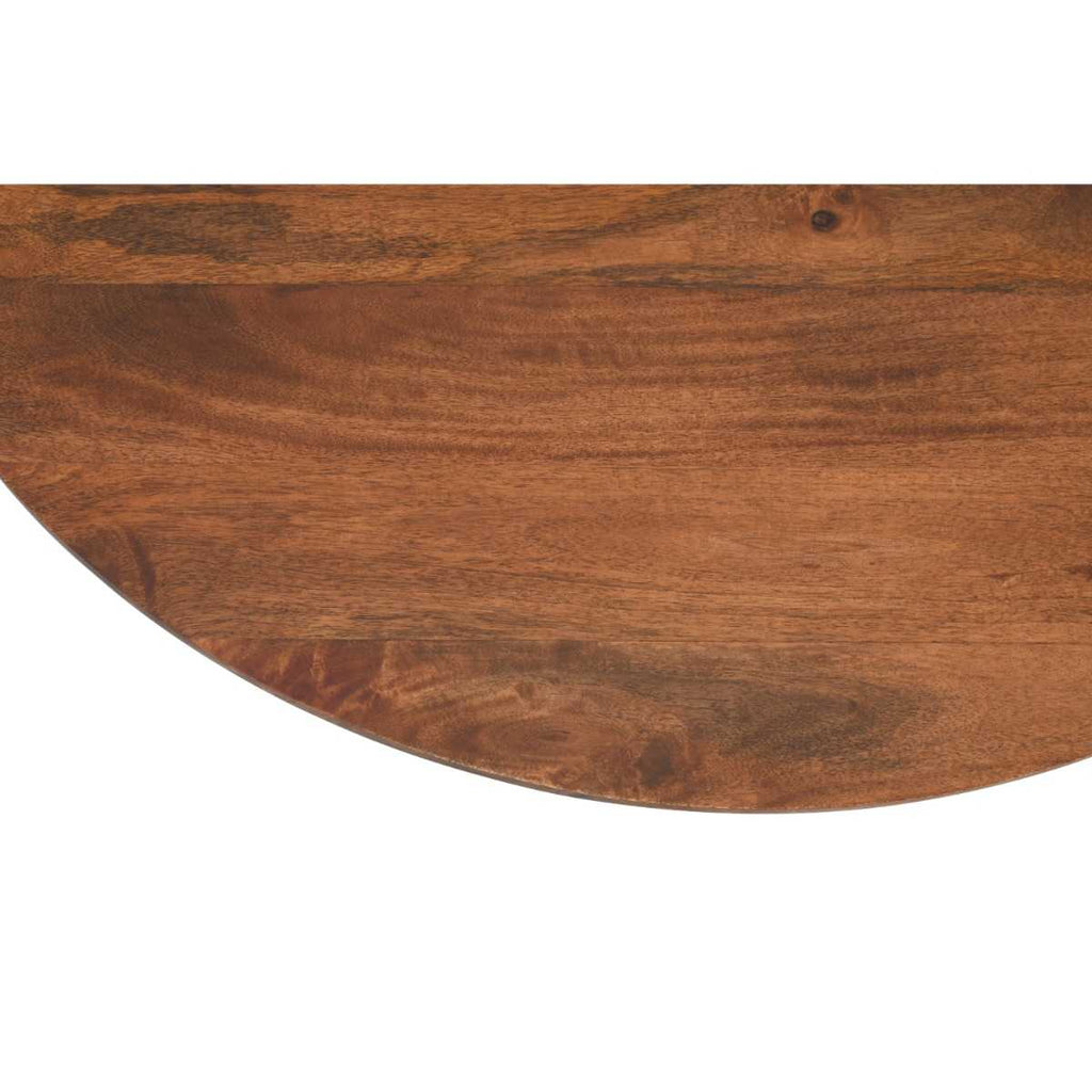 Olsen Mango Wood Round Coffee Table