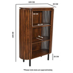 Olsen Mango Wood Bookcase