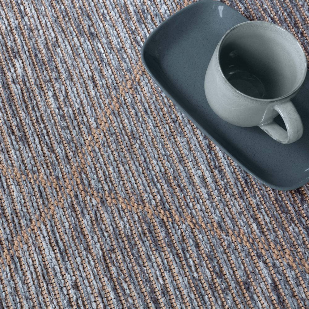 Mulberry 120x170cm Ice Blue Rug