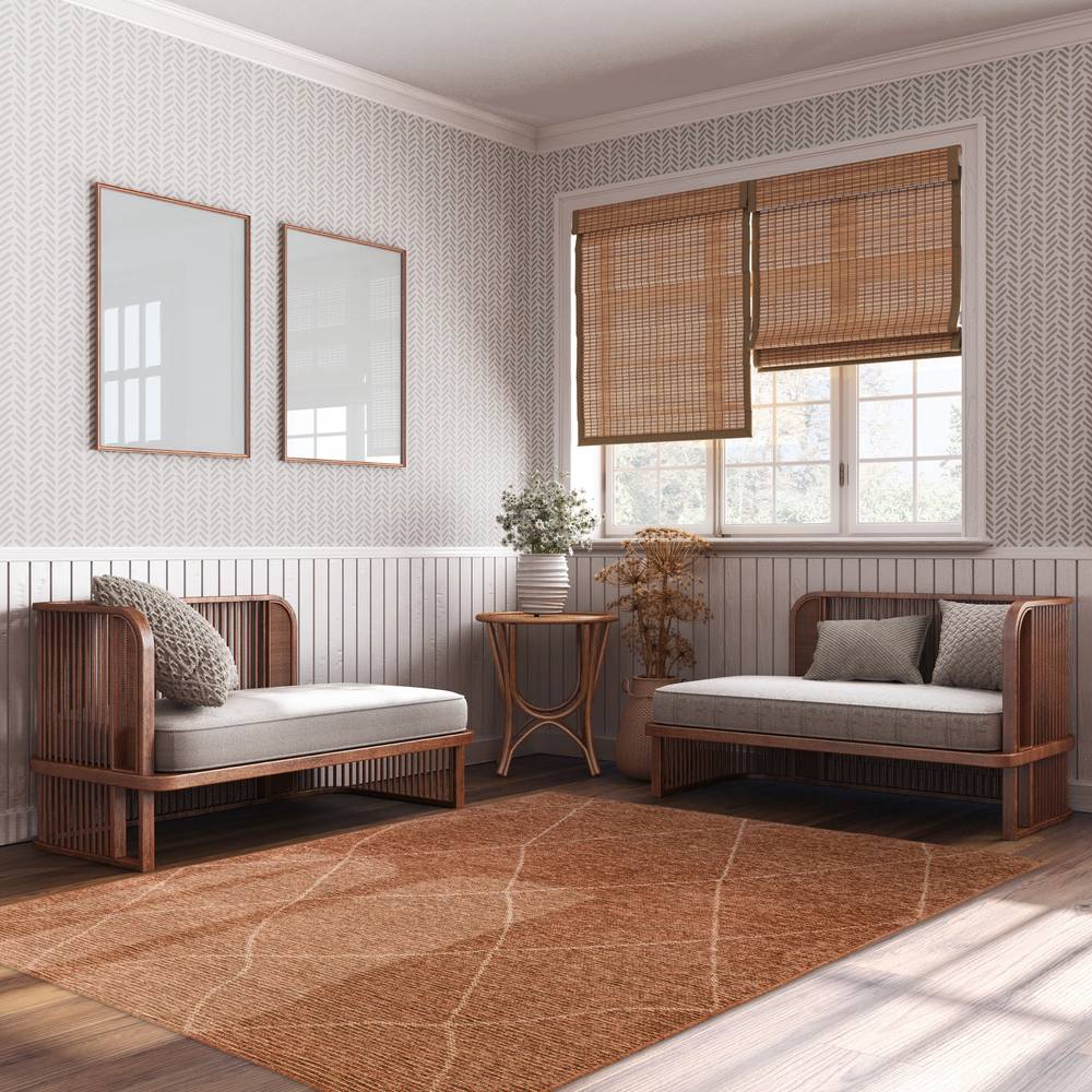 Mulberry 160x230cm Terracotta Rug