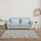Muse 080x150cm Blue Shapes Rug MU03 Rug