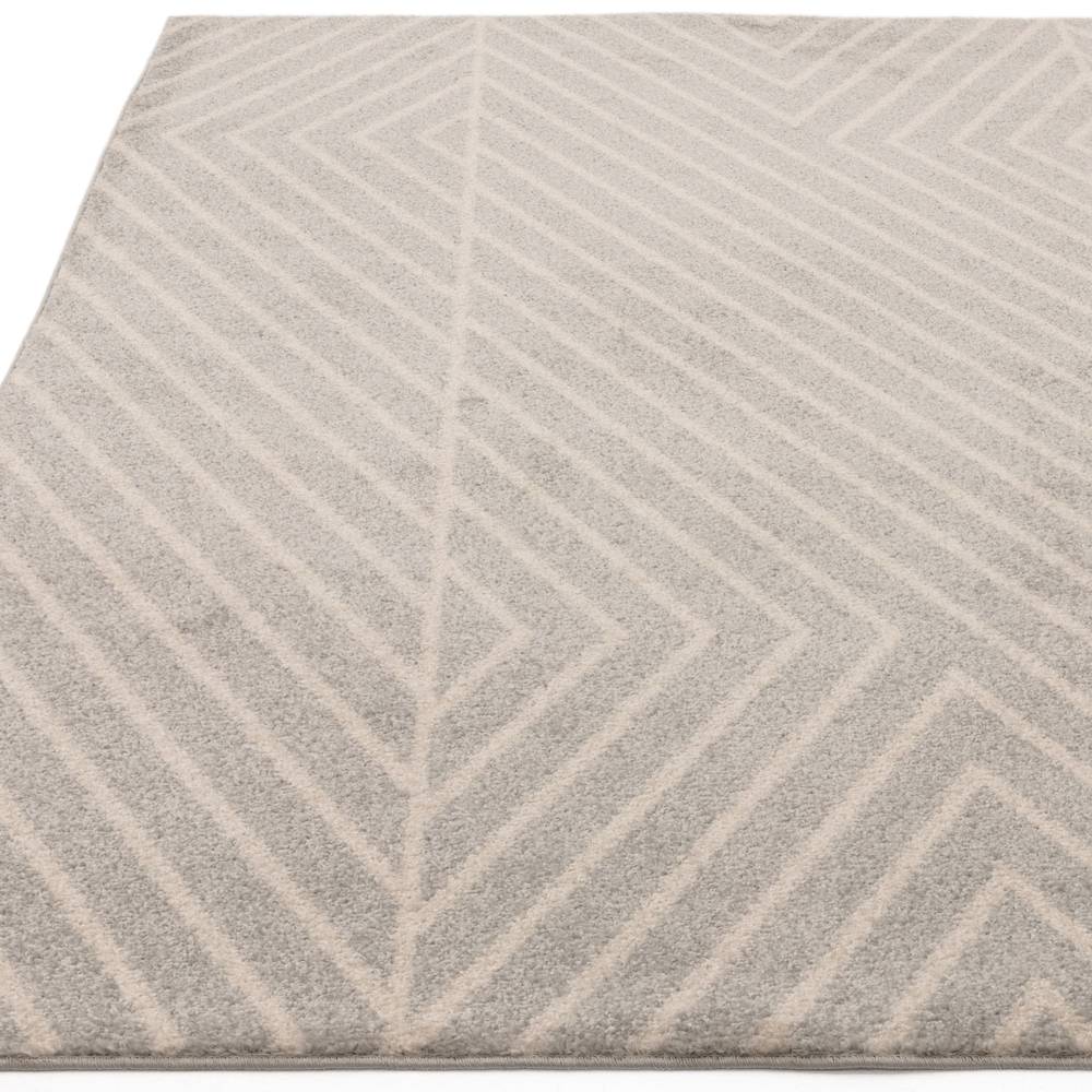 Muse 066x240cm Grey Linear Rug MU09 Rug