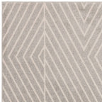 Muse 080x150cm Grey Linear Rug MU09 Rug