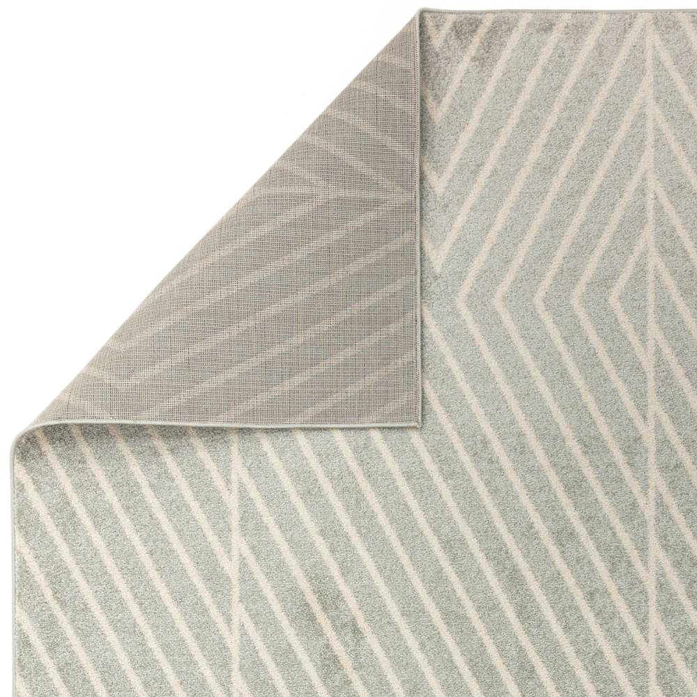 Muse 200x290cm Grey Linear Rug MU09 Rug