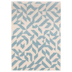 Muse 160x230cm Blue Shapes Rug MU03 Rug