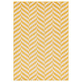 Muse 120x170cm Yellow Chevron Rug MU08 Rug