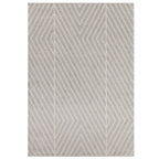 Muse 160x230cm Grey Linear Rug MU09 Rug