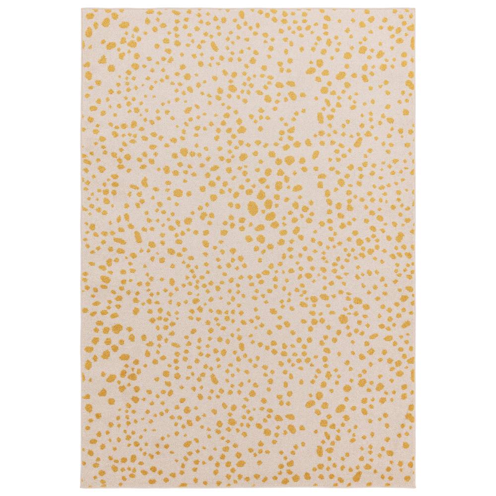Muse 066x240cm Yellow Spotty Rug MU12 Rug