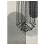 Muse 120x170cm Grey Retro Rug MU14 Rug