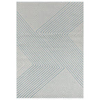 Muse 120x170cm Blue Cross Rug MU19 Rug