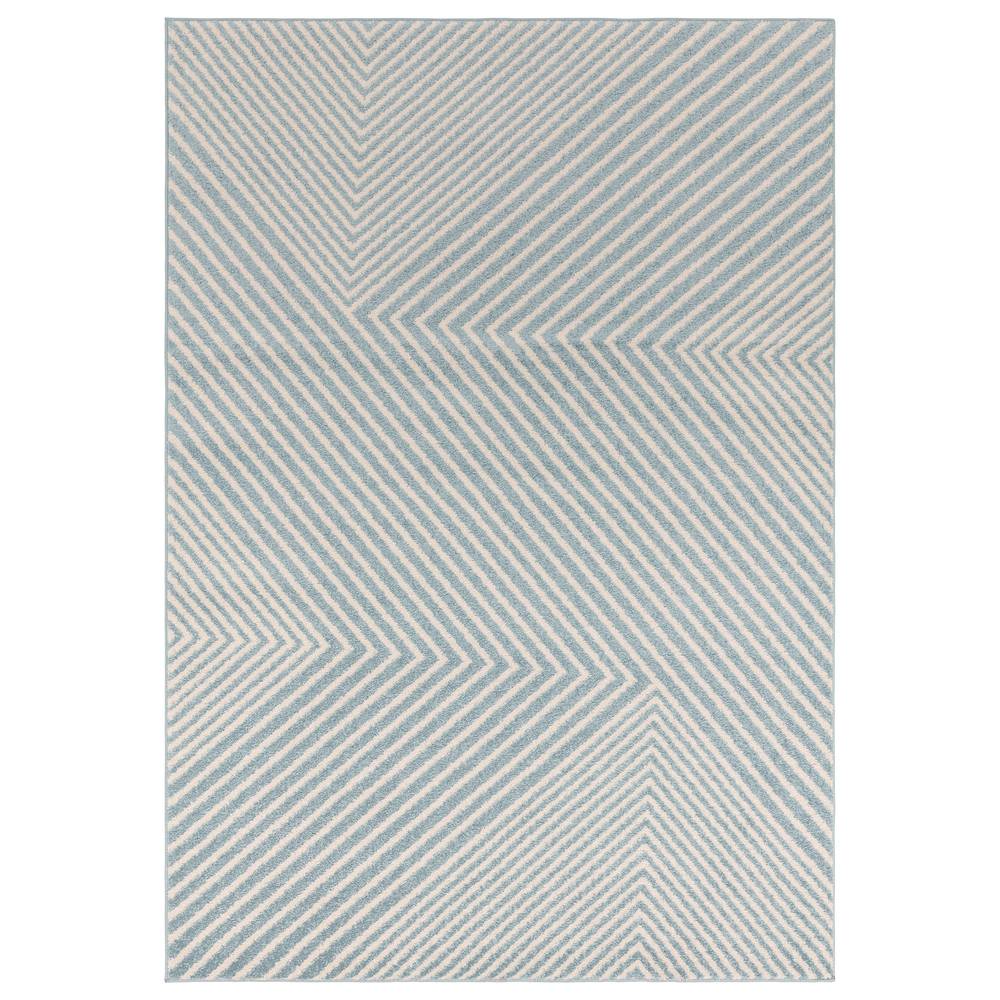 Muse 200x290cm Blue Cross Rug MU19 Rug