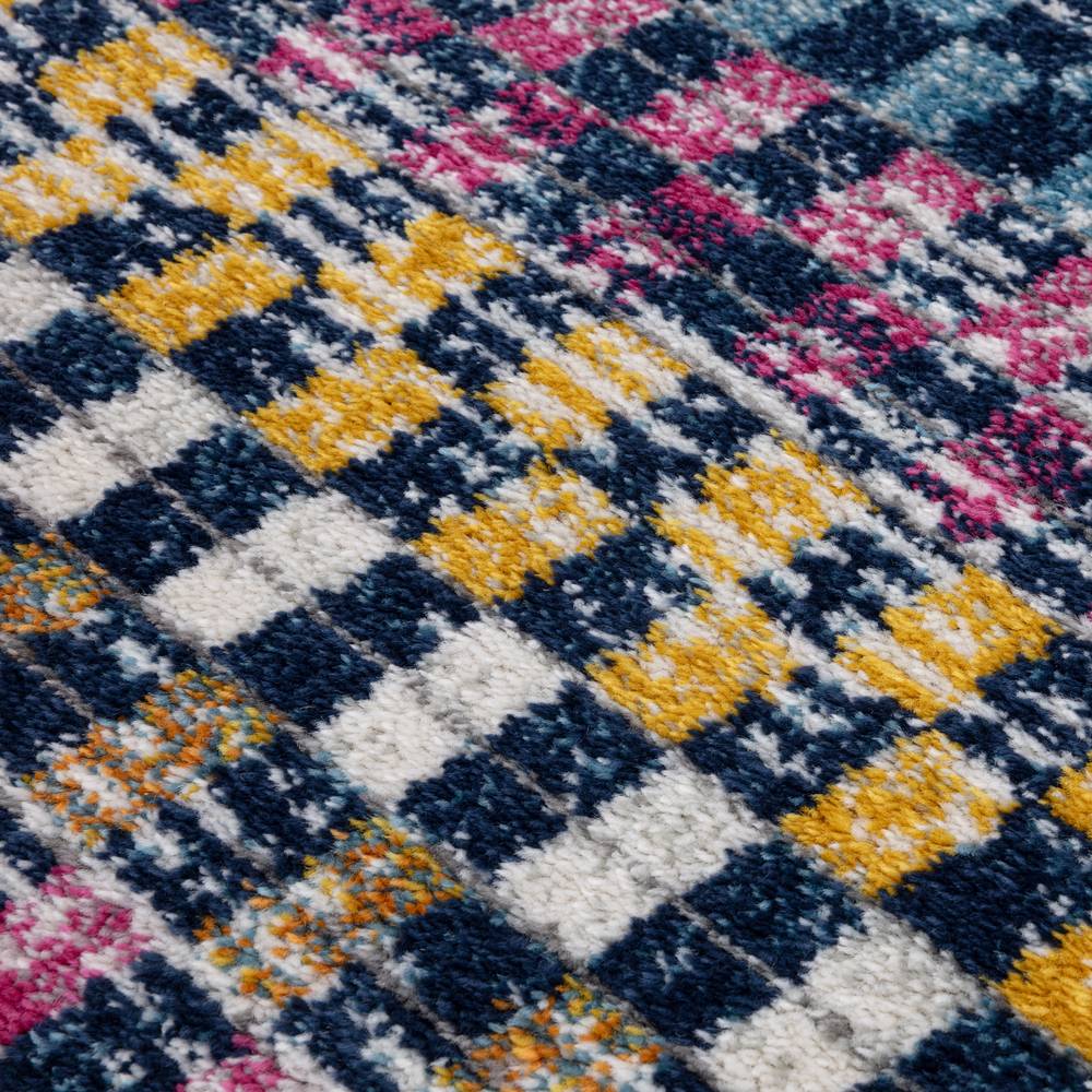 Muse 120x170cm Check Bright MU30 Rug