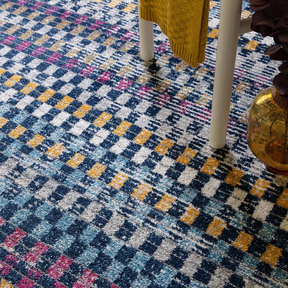 Muse 200x290cm Check Bright MU30 Rug