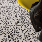 Muse 200x290cm Black Spotty Rug MU11 Rug