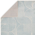 Muse 200x290cm Blue Swirl Rug MU02 Rug