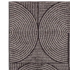 Muse 200x290cm Charcoal Swirl Rug MU01 Rug