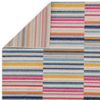 Muse 080x150cm Multi-Coloured Stripe Rug MU06 Rug
