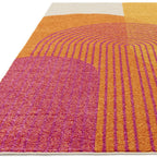 Muse 160x230cm Orange Retro Rug MU13 Rug