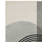 Muse 080x150cm Grey Retro Rug MU14 Rug