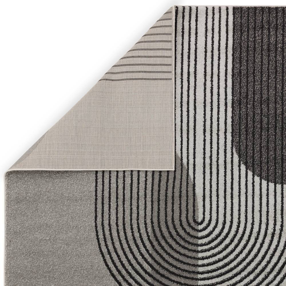 Muse 120x170cm Grey Retro Rug MU14 Rug