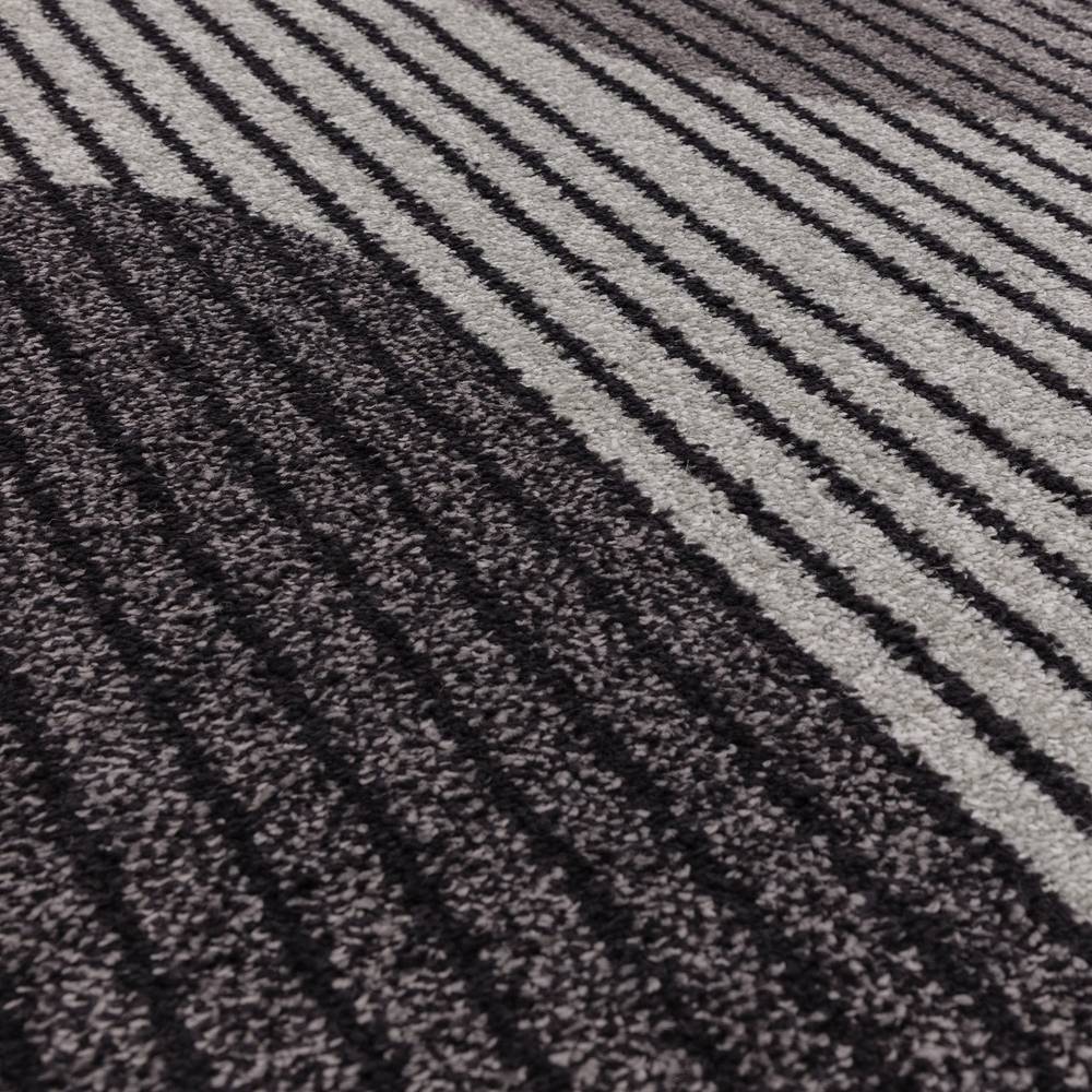 Muse 080x150cm Grey Retro Rug MU14 Rug