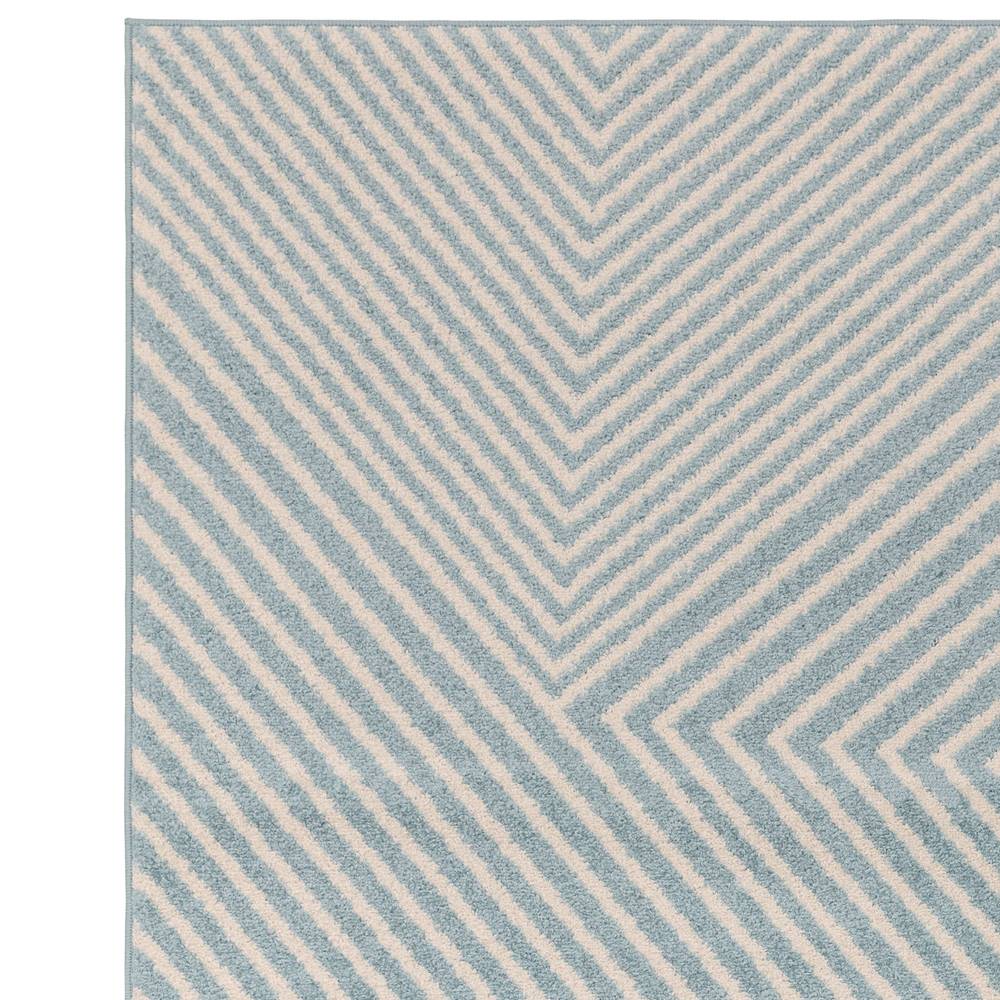 Muse 120x170cm Blue Cross Rug MU19 Rug