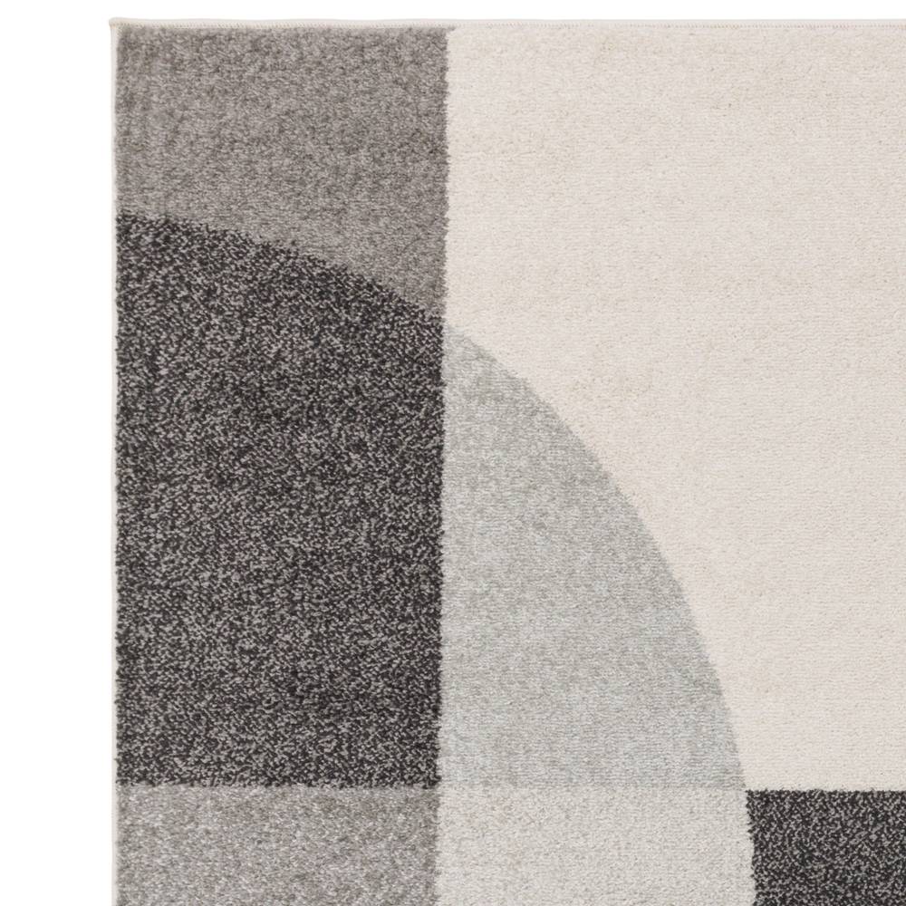 Muse 080x150cm Grey Art Deco Rug MU20 Rug