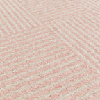 Muse 080x150cm Pink Geometric Rug MU17 Rug