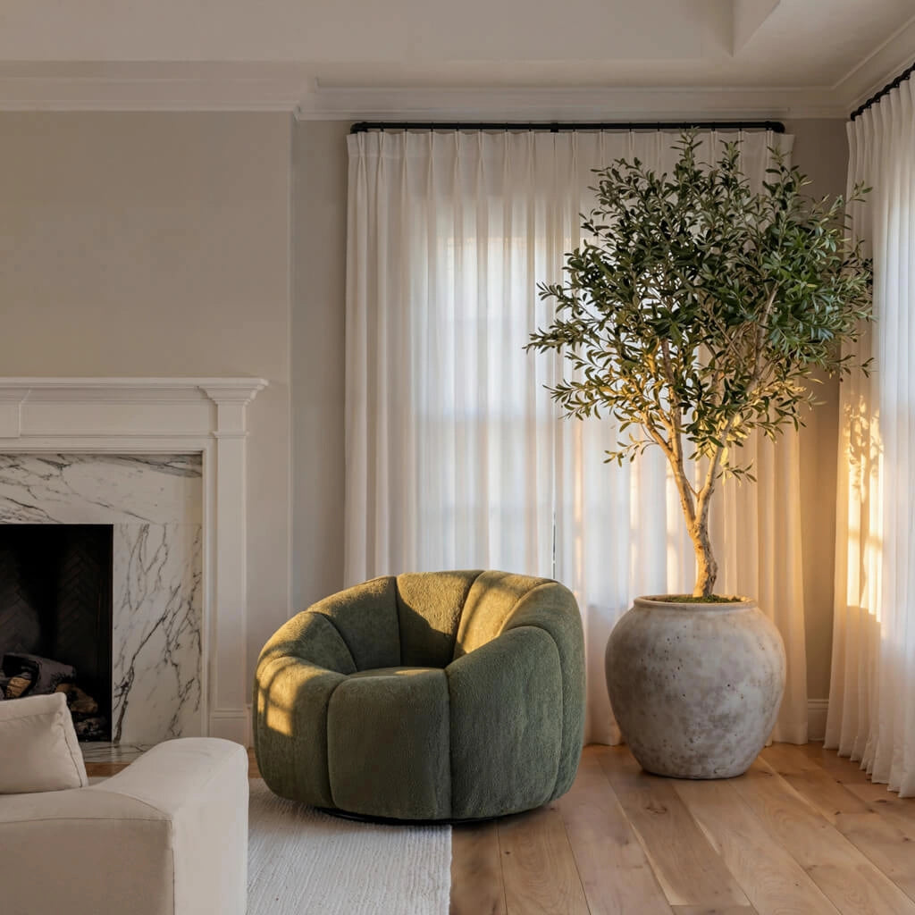 Nao Basil Swivel Chair, lifestyle