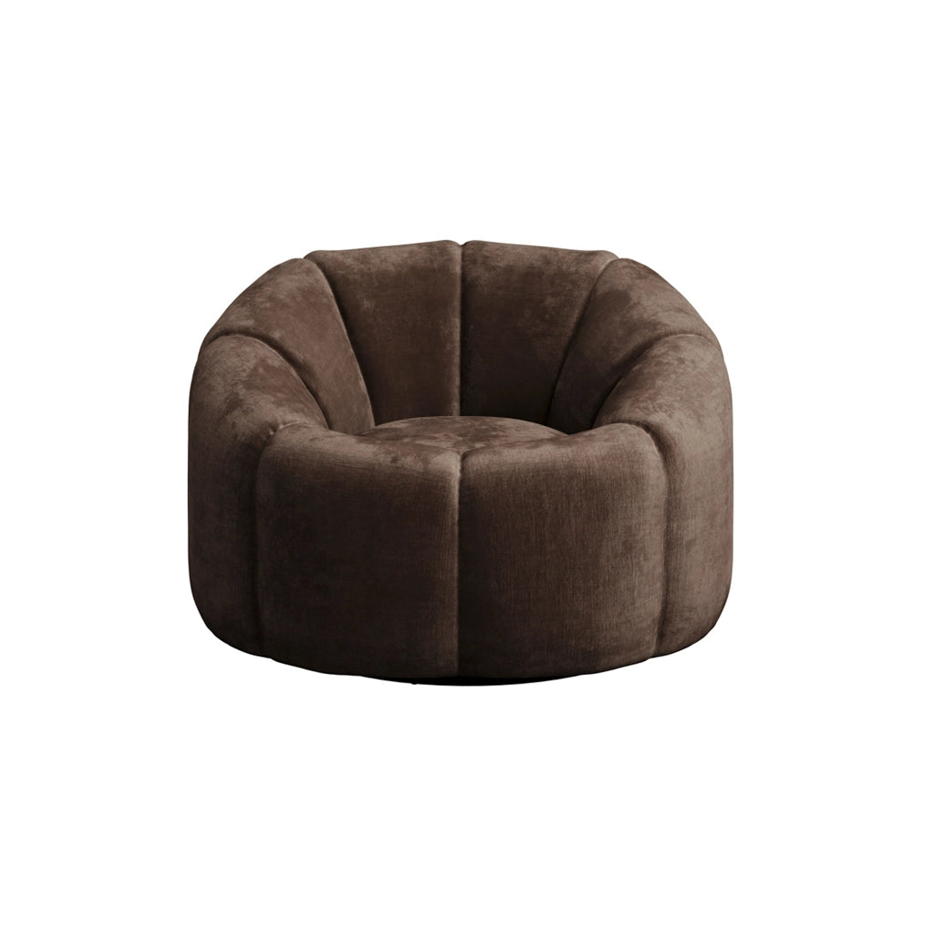 Nao Treacle Swivel Chair, product view 1