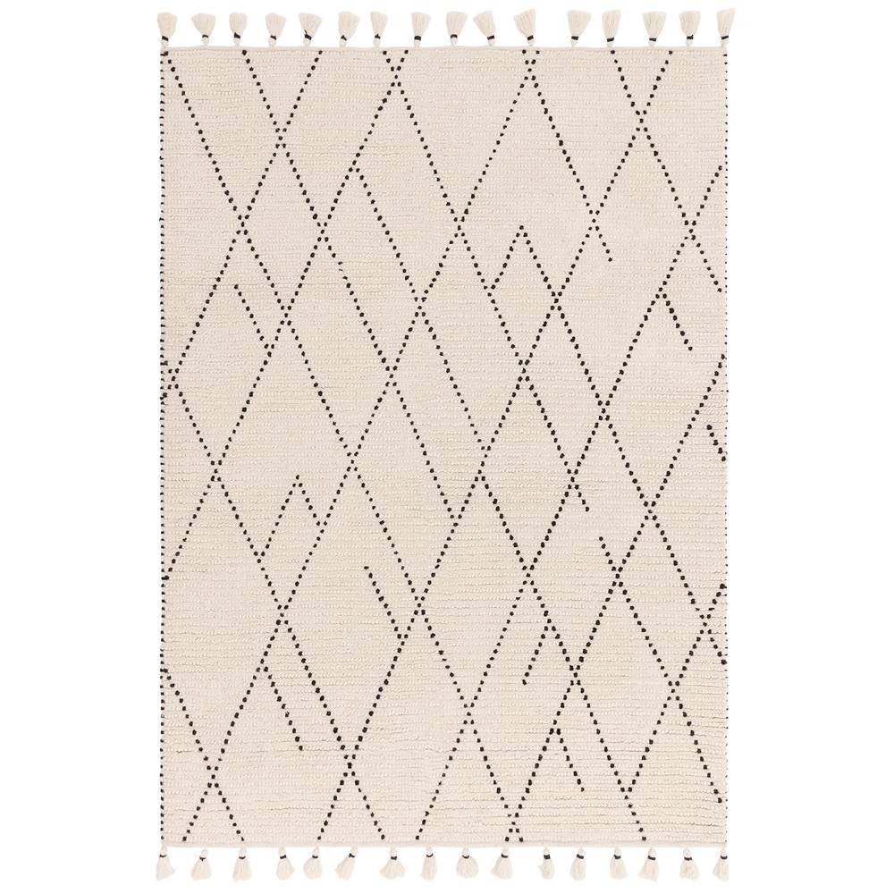 Nepal 160x230cm Cream/Black Linear Rug Rug