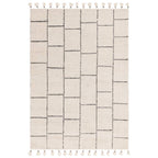 Nepal 160x230cm Cream/Black Tile Rug Rug