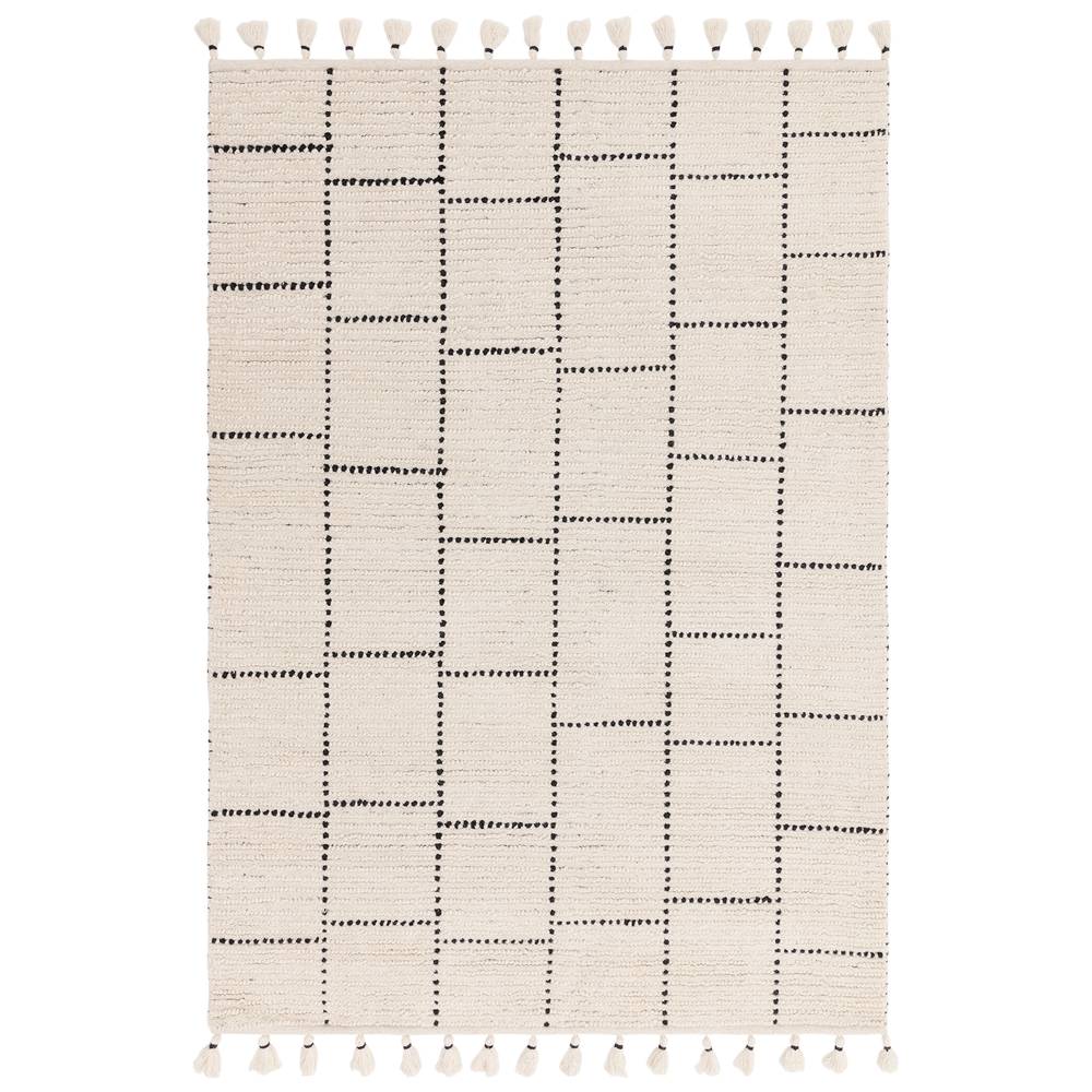 Nepal 160x230cm Cream/Black Tile Rug Rug