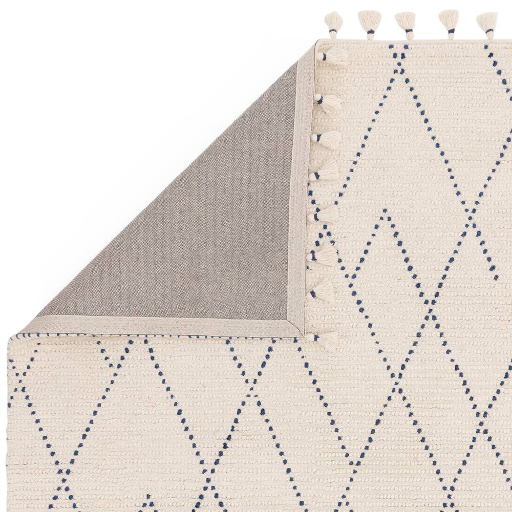 Nepal 200x290cm Cream/Blue Linear Rug Rug