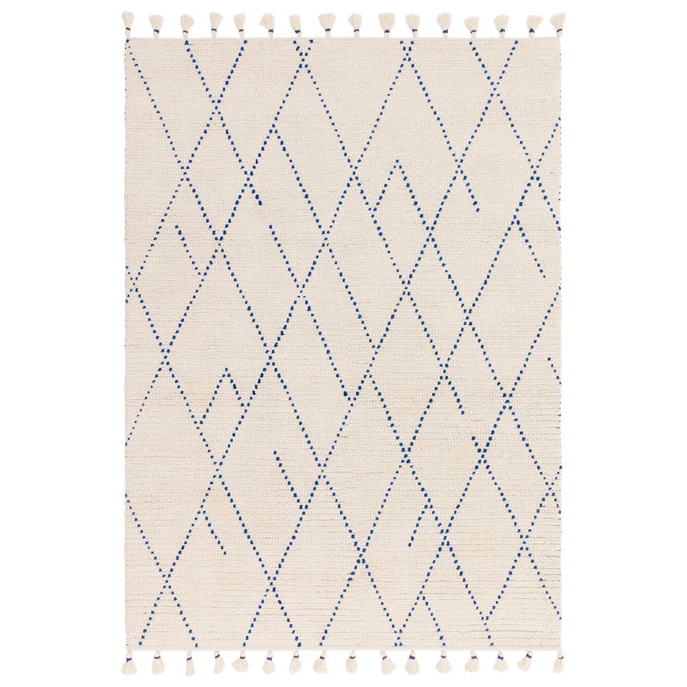 Nepal 200x290cm Cream/Blue Linear Rug Rug